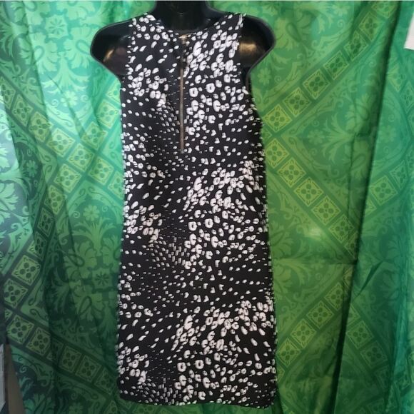 Cotton On Black Leopard Print Dress - Picture 2 of 3
